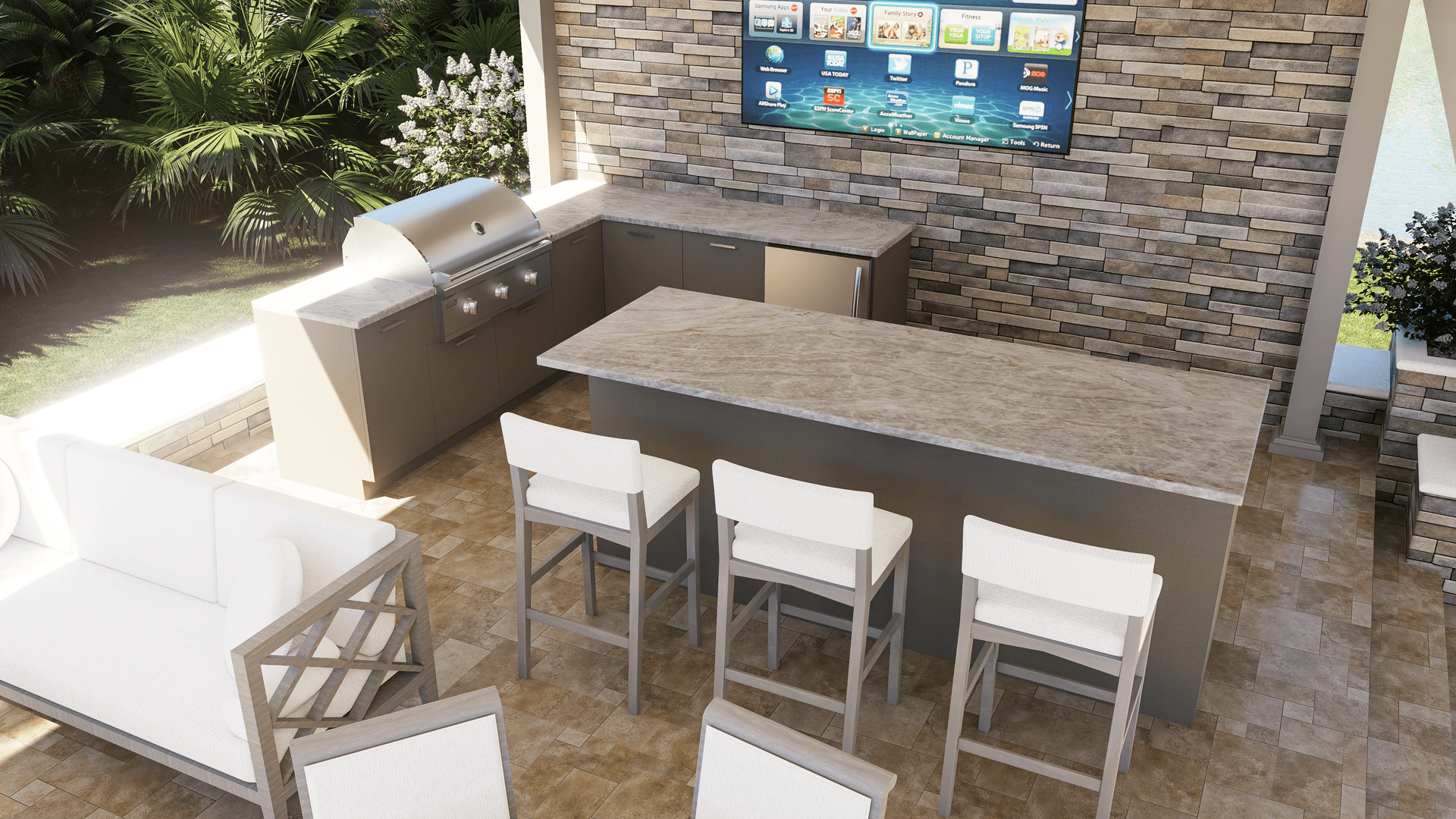Outdoor Kitchen Bar