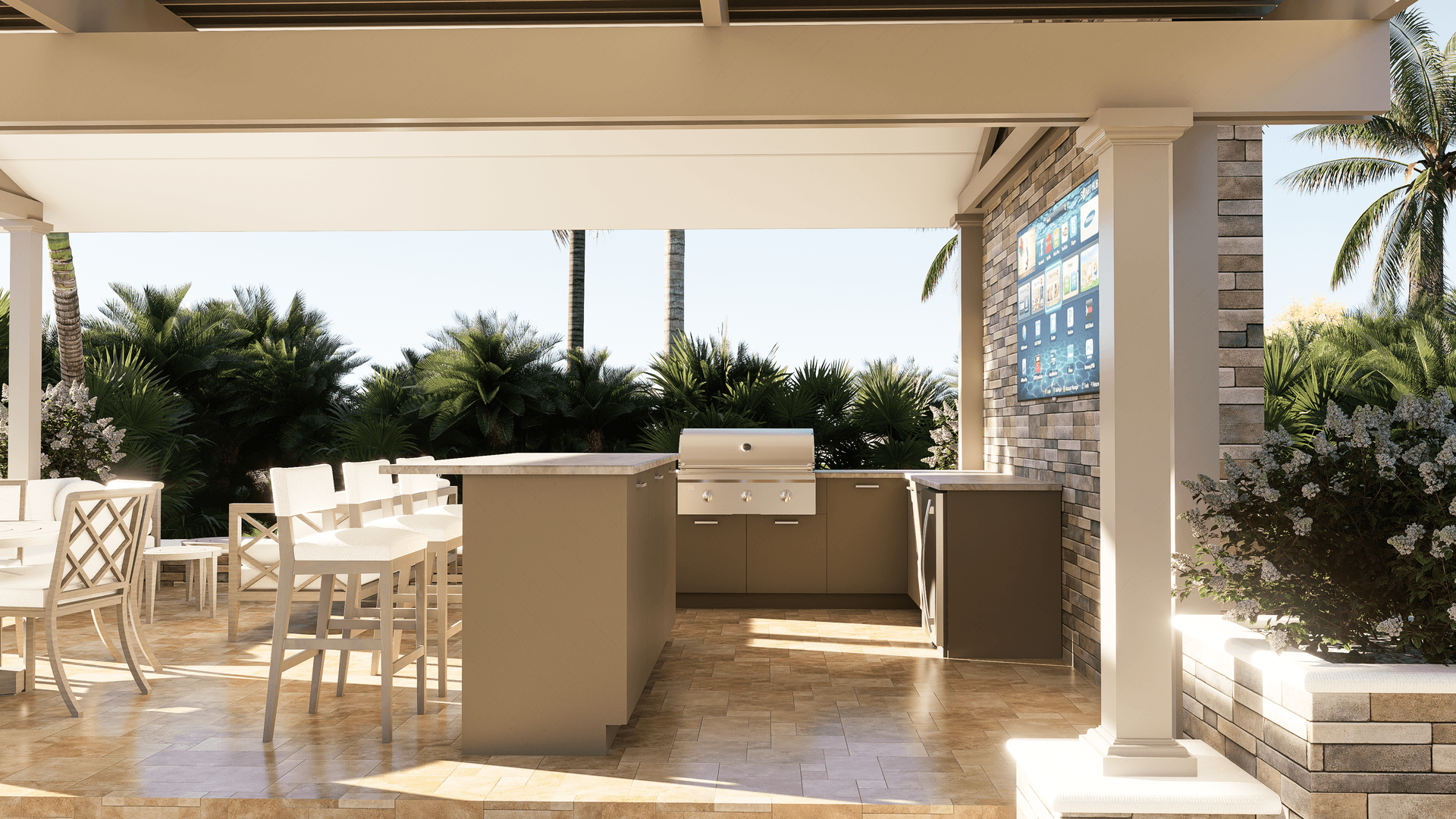 Outdoor Grill Area