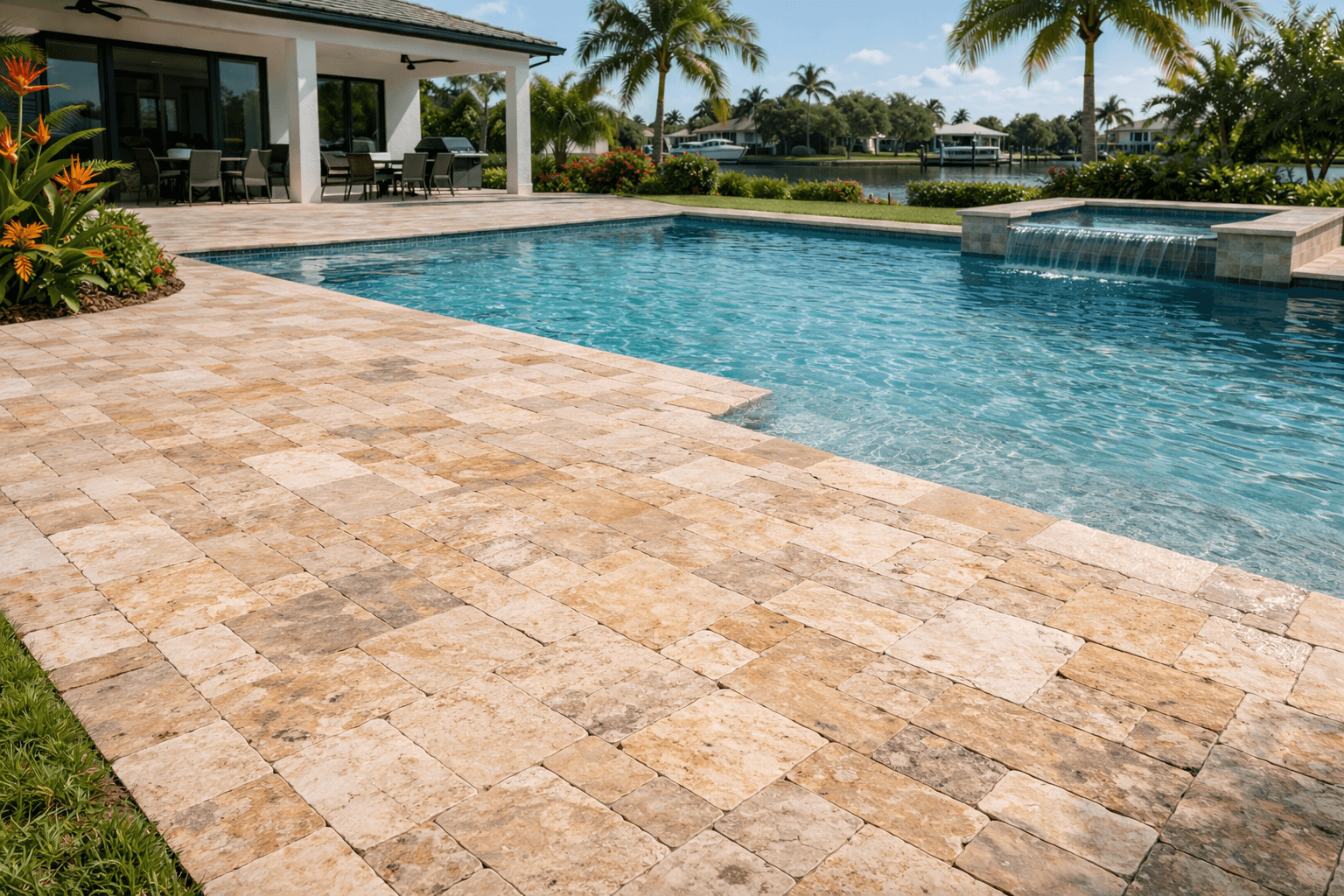 Pool Deck Pavers