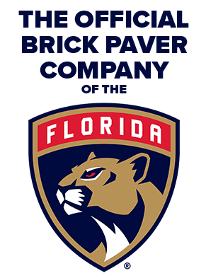 The Official Paver Installers of the Florida Panthers Logo